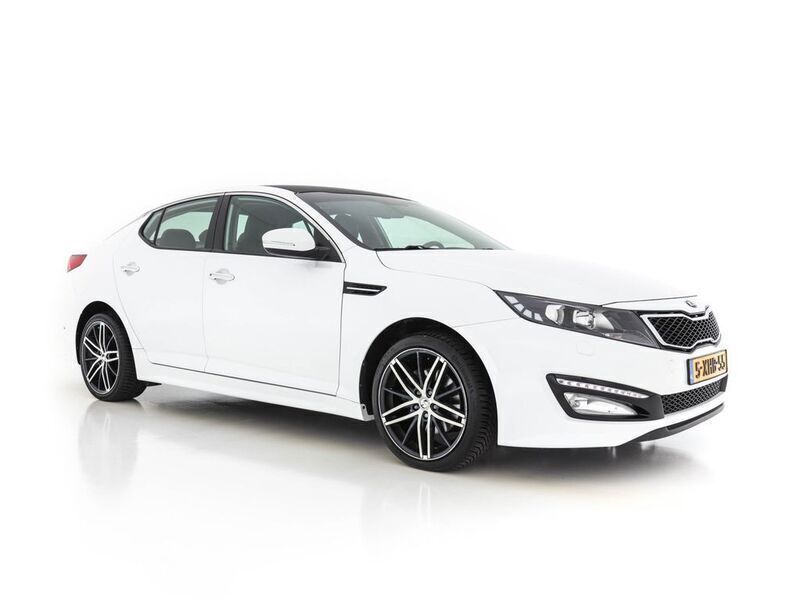 Weiß Gebraucht 2014 Kia Optima Hybrid Limousine | 9.945 € (Fairer Preis) - Bild 1/4