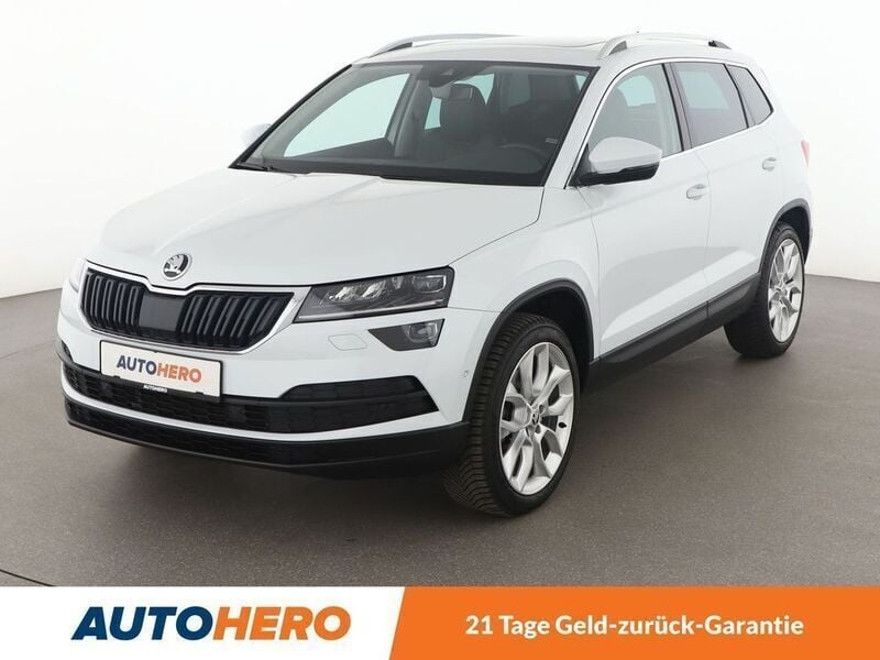 Weiß Gebraucht 2017 Skoda Karoq Style SUV | 23.250 € (Fairer Preis) - Bild 1/4