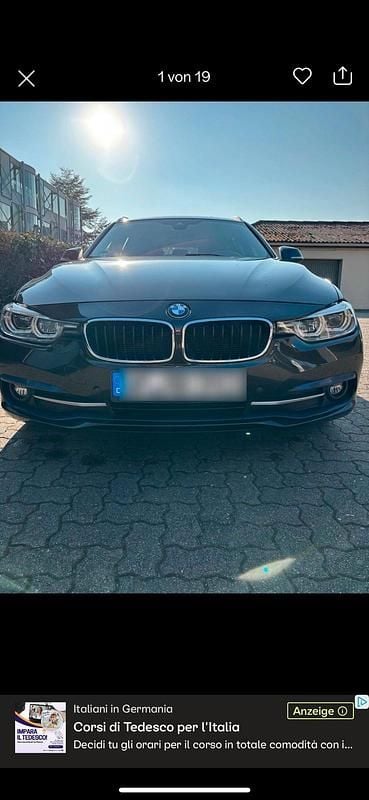 Braun Gebraucht 2017 BMW 318 Sport Line Kombi | 12.200 € (Guter Preis) - Bild 1/4