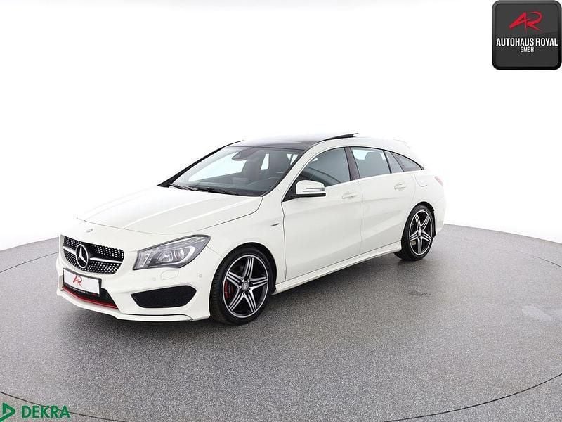 Weiß Gebraucht 2015 Mercedes CLA250 Shooting Brake AMG Kombi | 19.740 € (Guter Preis) - Bild 1/4