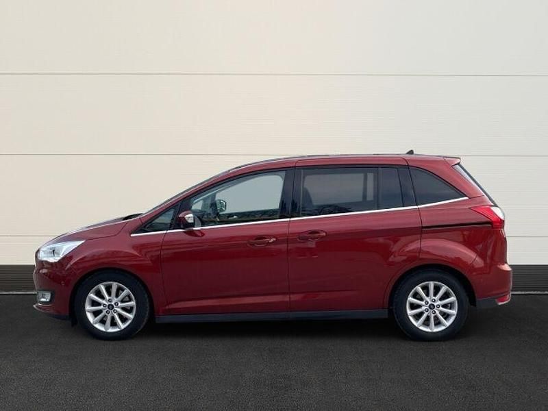 Gebraucht Ford C-MAX Titanium 150 PS (110 kW) 2017 Rot(metallic) Van / Kleinbus