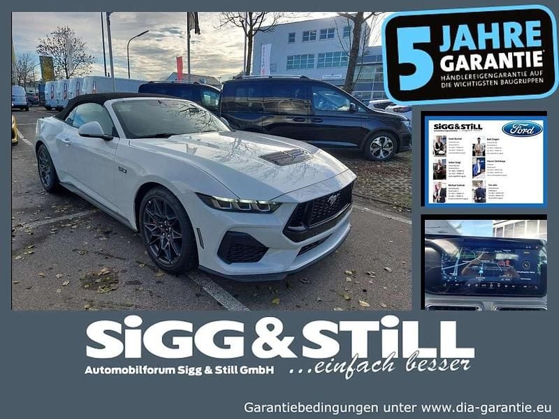 Neu Ford Mustang GT Convertible 446 PS (328 kW) 2026 Oxford white Cabrio