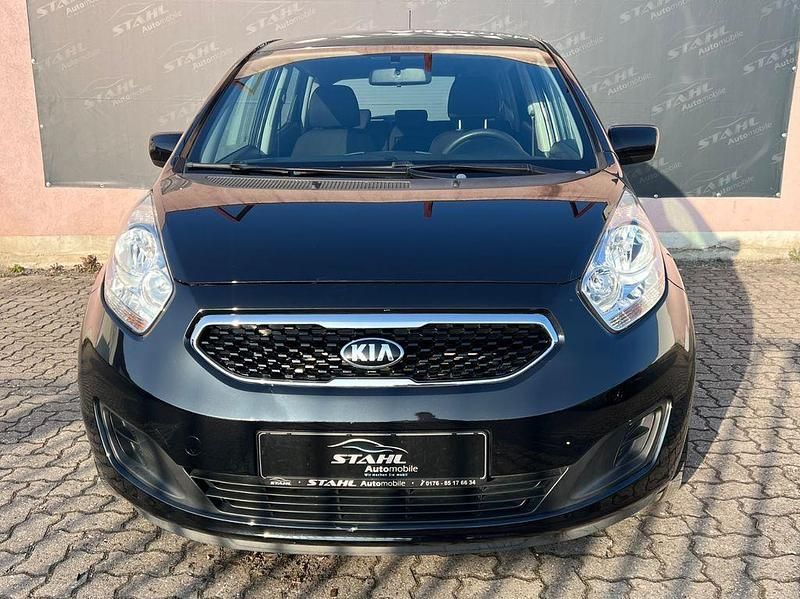 Gebraucht Kia Venga Edition 7 125 PS (91 kW) 2012 Schwarz Kleinwagen