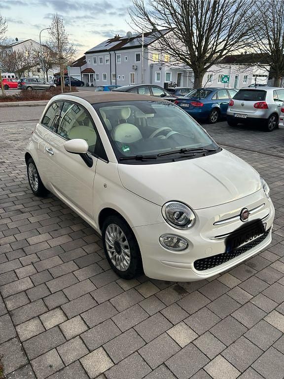 Beige Gebraucht 2020 Fiat 500C Lounge Cabrio | 13.500 € (Etwas zu teuer) - Bild 1/4