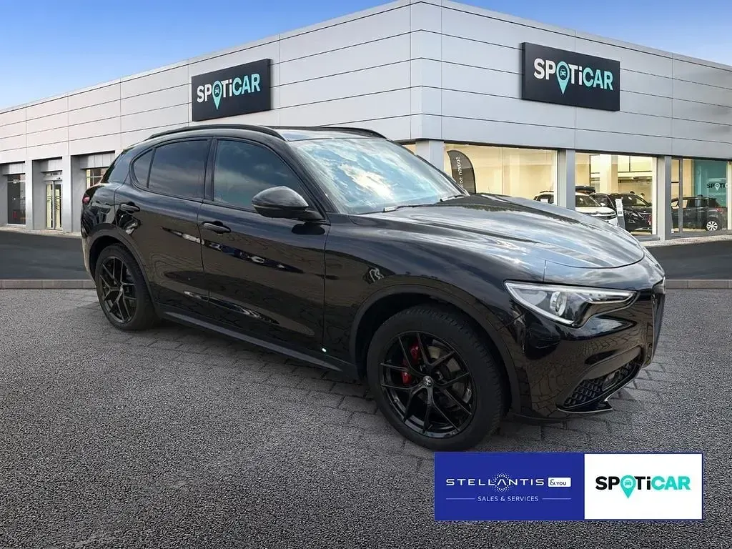 Gebraucht Alfa Romeo Stelvio Tech Edition 200 PS (147 kW) 2019 Schwarz SUV