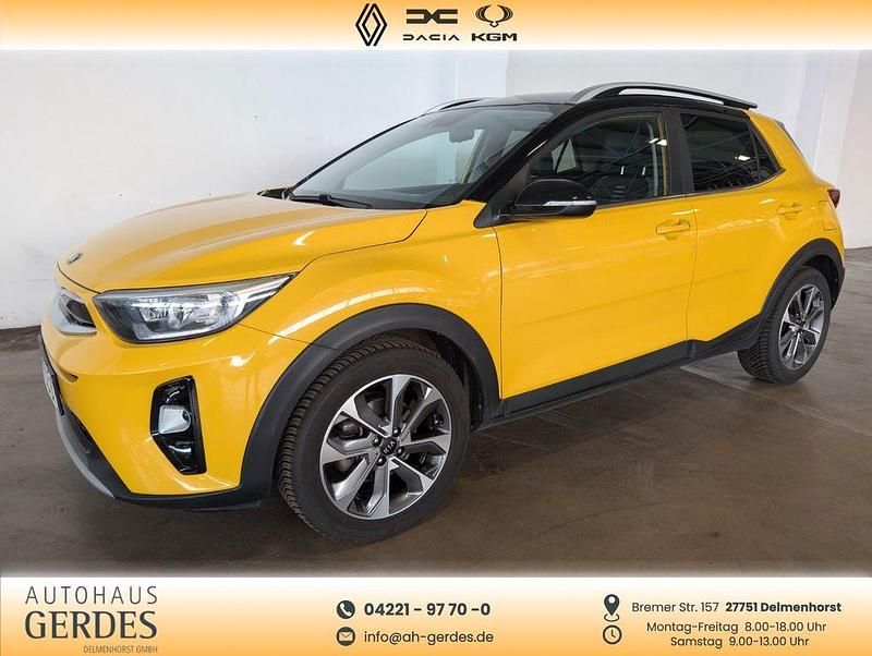 Gebraucht Kia Stonic Spirit 120 PS (88 kW) 2019 Gelb SUV