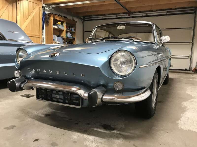 Blau Gebraucht 1965 Renault Caravelle Floride Cabrio | 14.999 € - Bild 1/4