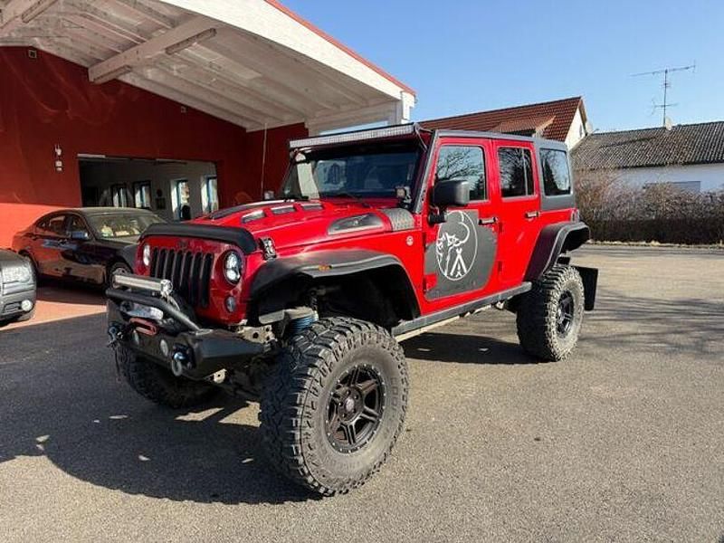 Gebraucht Jeep Wrangler Rubicon 284 PS (208 kW) 2017 Rot SUV