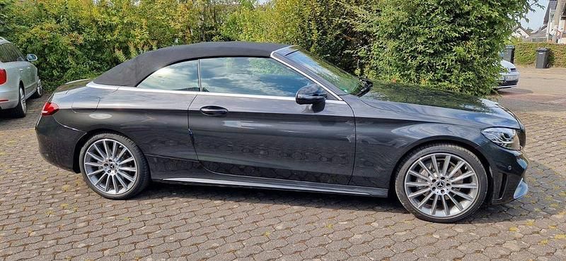 Grau Gebraucht 2020 Mercedes C200 Cabrio | 33.000 € (Guter Preis) - Bild 1/4