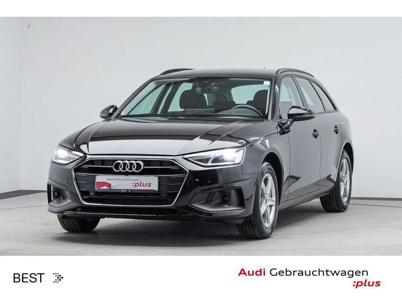 Mythosschwarz metallic (metallic) Gebraucht 2024 Audi A4 Basis Kombi | 30.888 € (Guter Preis) - Bild 1/4