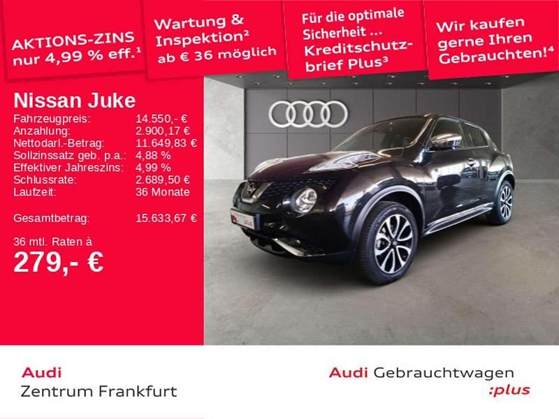 Schwarz Gebraucht 2017 Nissan Juke 360º SUV | 14.550 € (Fairer Preis) - Bild 1/2