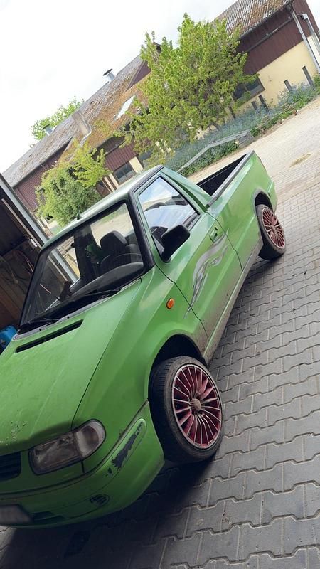 Gebraucht VW Caddy 75 PS (55 kW) 1998 Grün Van / Kleinbus