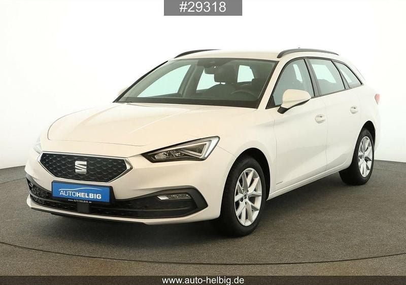 Weiß Gebraucht 2022 Seat Leon ST 4Drive Kombi | 17.590 € (Superpreis) - Bild 1/4