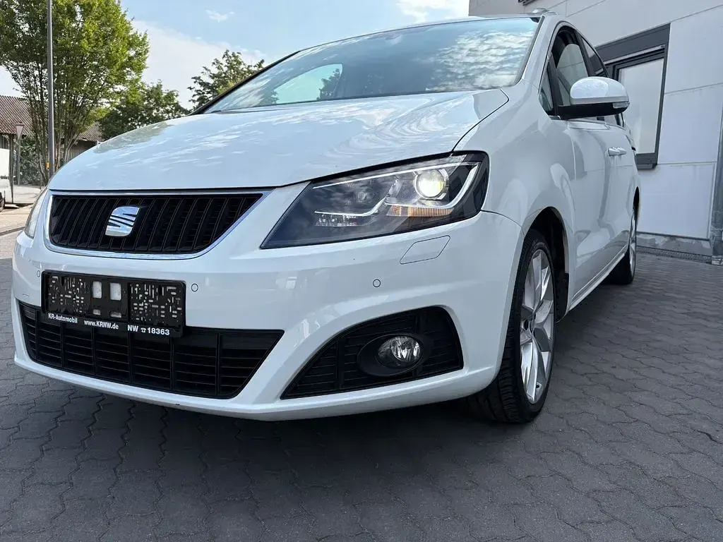 Gebraucht Seat Alhambra Style 150 PS (110 kW) 2015 Weiß Van / Kleinbus