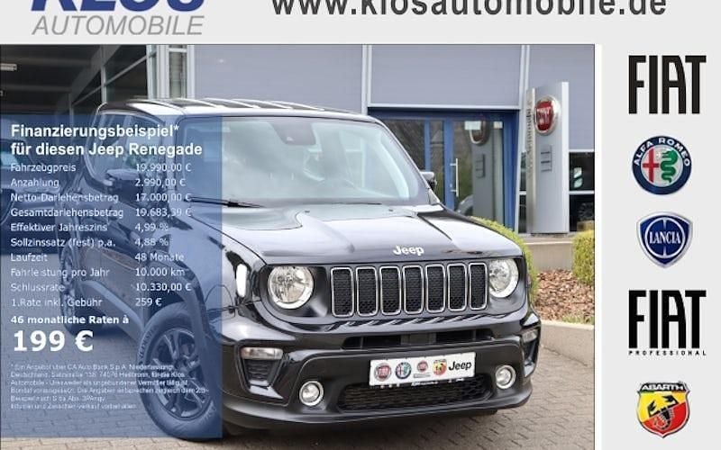 Schwarz Gebraucht 2020 Jeep Renegade Longitude SUV | 19.990 € (Fairer Preis) - Bild 1/4