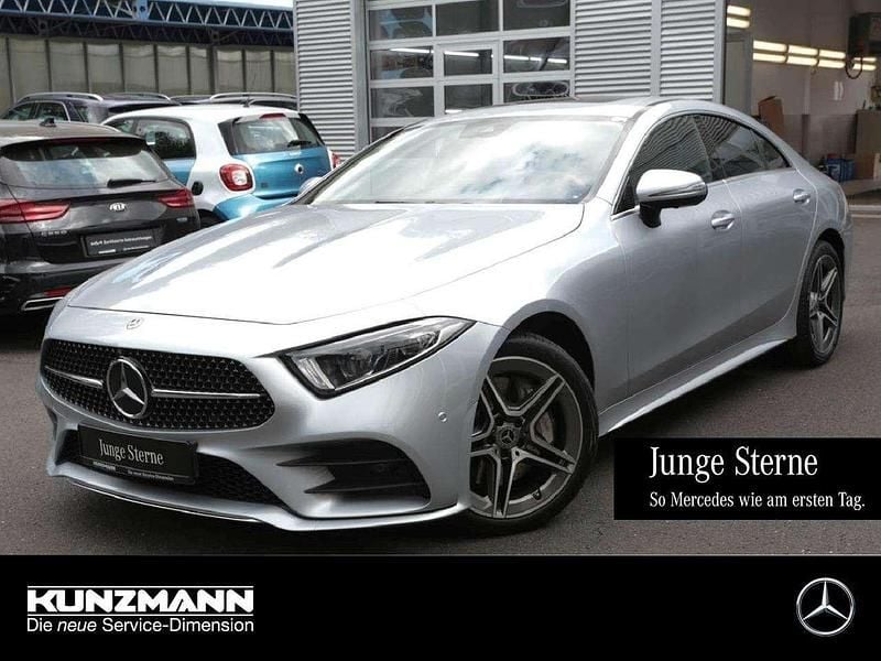 Hightech silver metallic Gebraucht 2021 Mercedes CLS400 AMG Coupé | 48.850 € (Guter Preis) - Bild 1/4