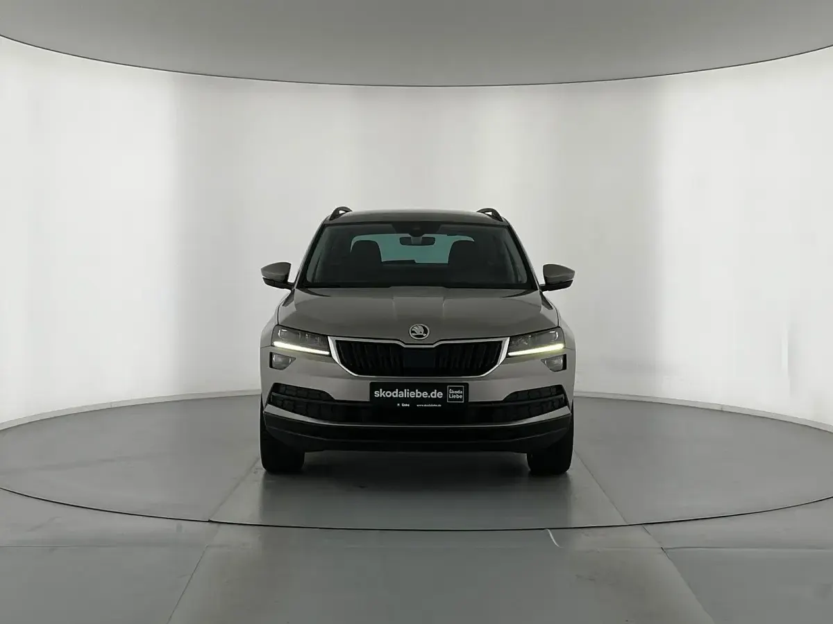 Gebraucht Skoda Karoq Style 150 PS (110 kW) 2017 Cappuccinobeige metallic SUV