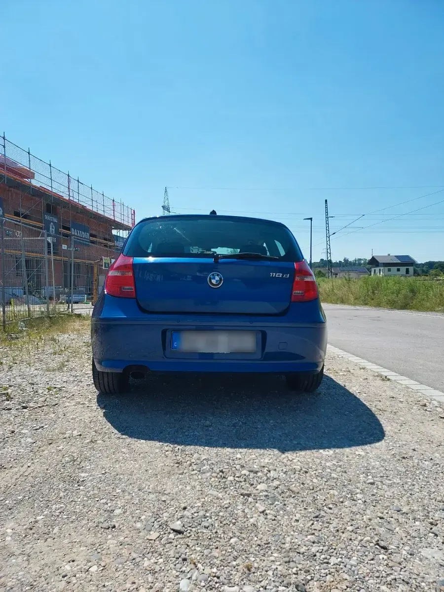 Gebraucht BMW 118 Coupé 143 PS (105 kW) 2007 Blau Coupé