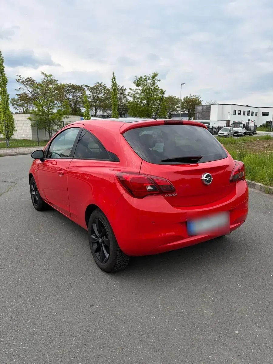 Gebraucht Opel Corsa 69 PS (50 kW) 2016 Rot Kleinwagen