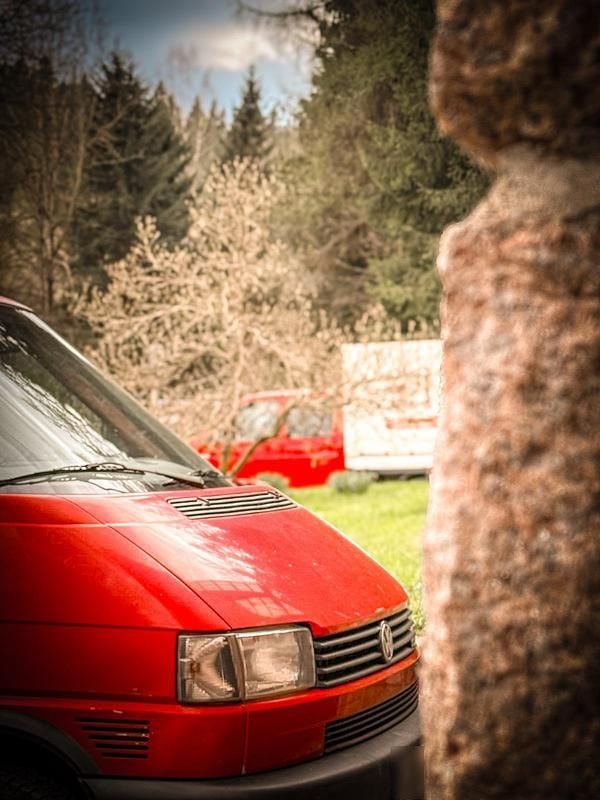 Second-hand VW T4 102 CP (75 kW) 2000 Roșu Van