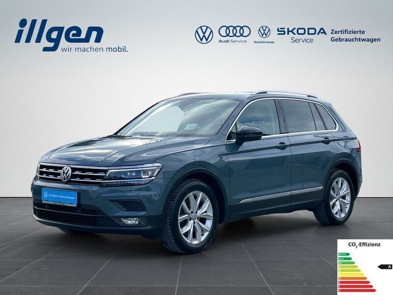 Blau Gebraucht 2019 VW Tiguan IQ Drive SUV | 21.440 € (Fairer Preis) - Bild 1/4