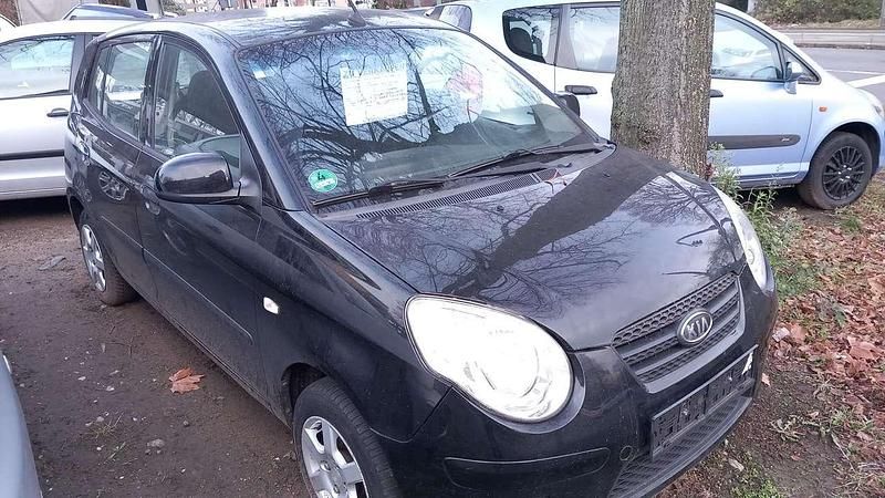 Gebraucht Kia Picanto 65 PS (47 kW) 2011 Schwarz Kleinwagen