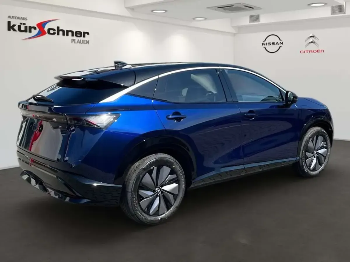 Gebraucht Nissan Ariya Advance 160 kW (218 PS) 2023 Blau SUV