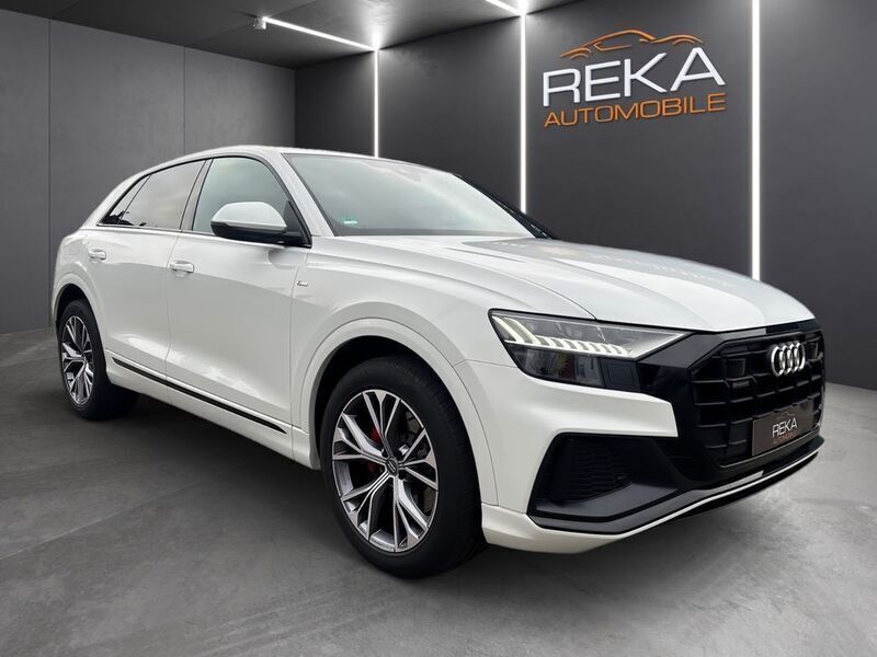 Weiß Gebraucht 2020 Audi Q8 Sport SUV | 55.999 € (Superpreis) - Bild 1/4
