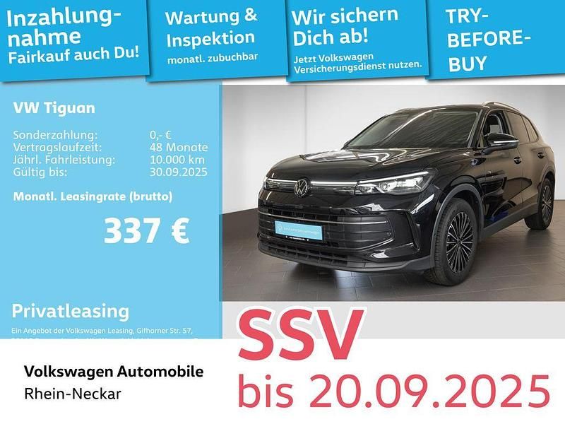 Deep black perleffekt Gebraucht 2024 VW Tiguan Life SUV | 32.992 € (Fairer Preis) - Bild 1/2