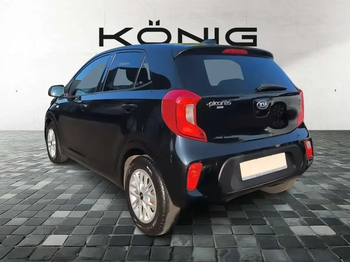 Gebraucht Kia Picanto DREAM-TEAM Edition 67 PS (49 kW) 2021 Schwarz Kleinwagen