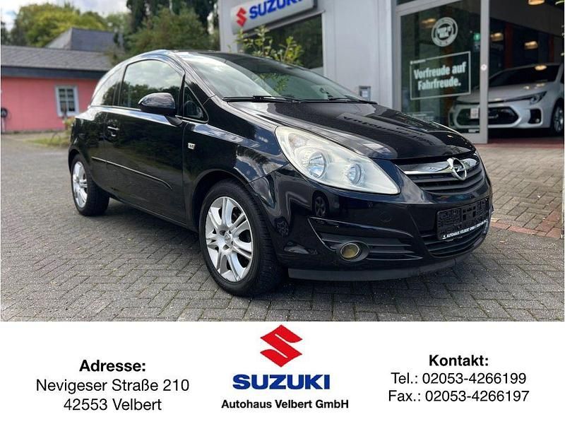 Schwarz Gebraucht 2007 Opel Corsa Catch Me Kleinwagen | 2.500 € (Etwas zu teuer) - Bild 1/4