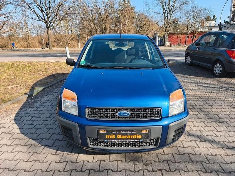 Gebraucht Ford Fusion Style 75 PS (55 kW) 2009 Blau Kleinwagen