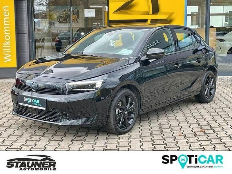 Schwarz Gebraucht 2024 Opel Corsa GS Line Kleinwagen | 15.480 € (Superpreis) - Bild 1/4