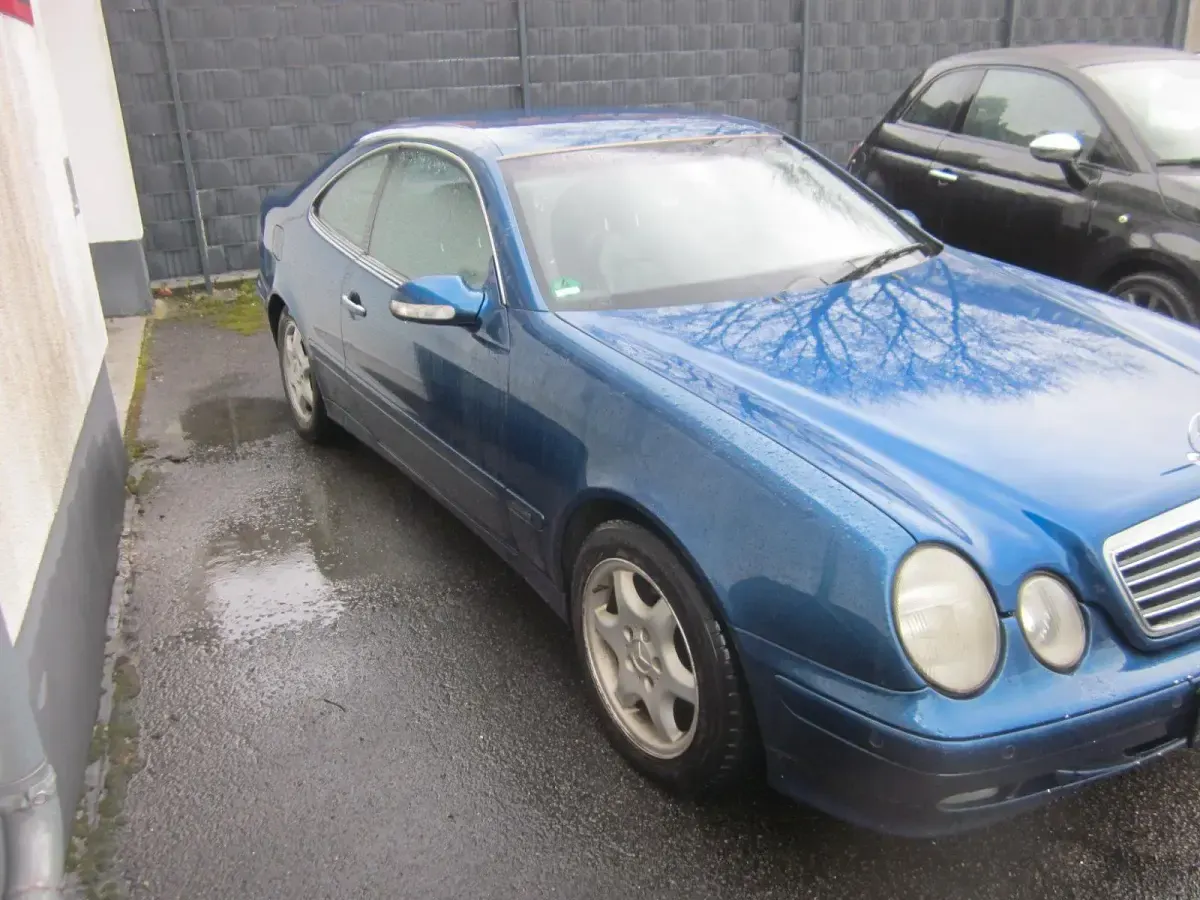 Gebraucht Mercedes CLK200 Elegance 163 PS (119 kW) 2000 Blau Coupé
