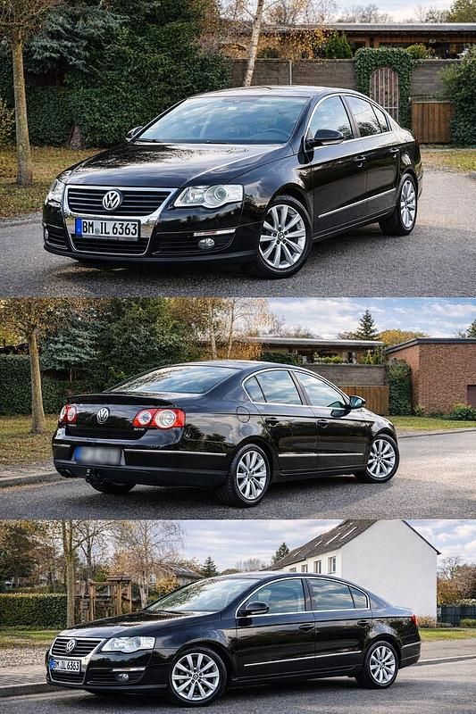 Gebraucht VW Passat 140 PS (102 kW) 2008 Schwarz Limousine