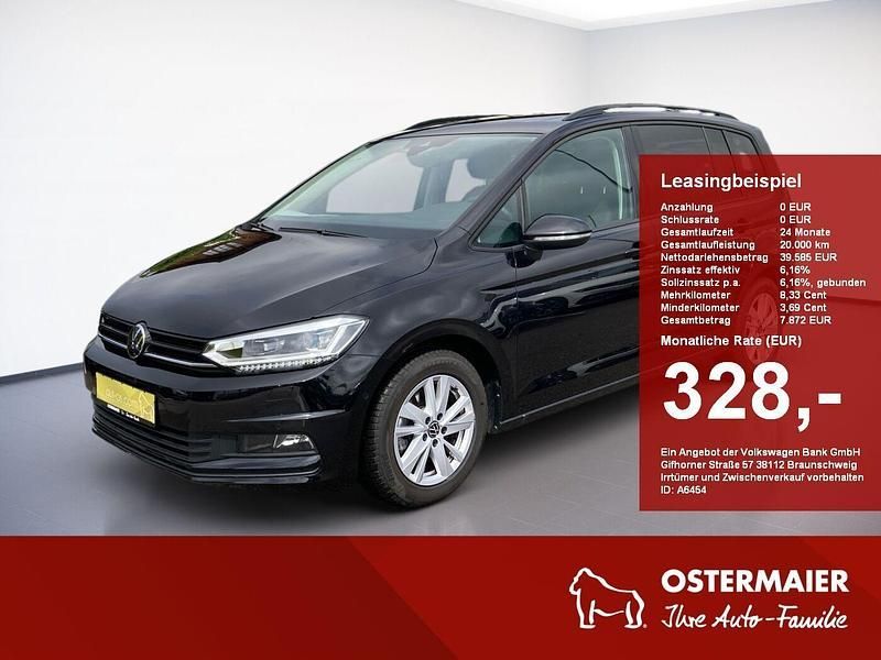 Deep black perleffekt Gebraucht 2024 VW Touran Highline Van / Kleinbus | 41.095 € (Teuer) - Bild 1/4