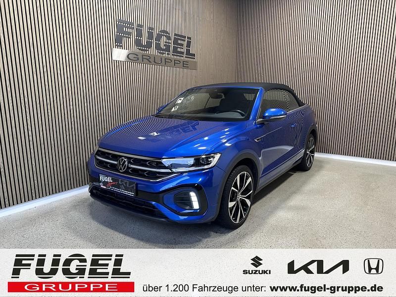 Ravennablau metallic Gebraucht 2022 VW T-Roc Sound SUV | 25.869 € (Fairer Preis) - Bild 1/4