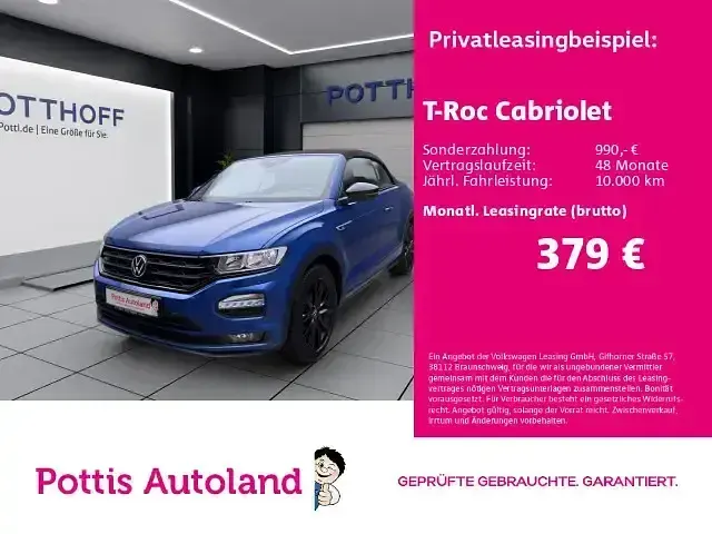 Gebraucht VW T-Roc Cabriolet Style 150 PS (110 kW) 2022 Cabrio