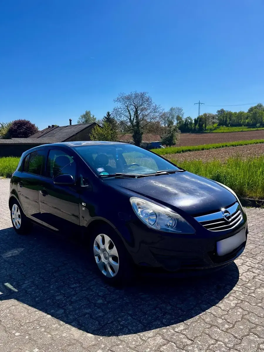 Gebraucht Opel Corsa Edition 86 PS (63 kW) 2010 Schwarz Kleinwagen