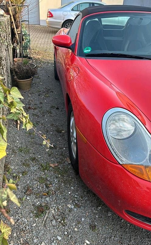 Gebraucht Porsche Boxster 204 PS (150 kW) 1997 Rot Cabrio
