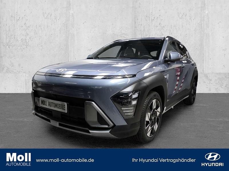 Meta blue / mic Gebraucht 2023 Hyundai Kona Prime SUV | 27.980 € (Superpreis) - Bild 1/4