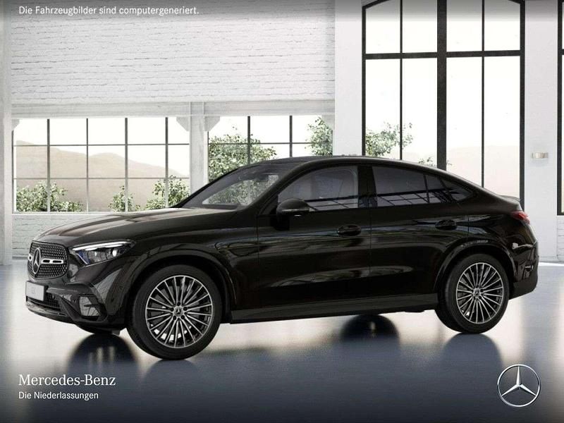 Gebraucht Mercedes GLC450 AMG 367 PS (269 kW) 2024 Obsidianschwarz SUV