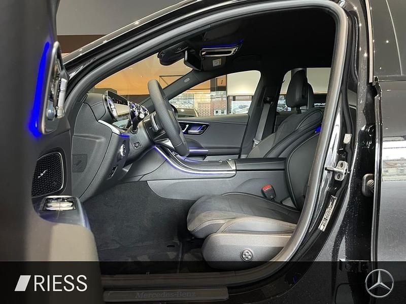 Gebraucht Mercedes C180 AMG 170 PS (125 kW) 2026 Metalliclack obsidianschwarz Kombi