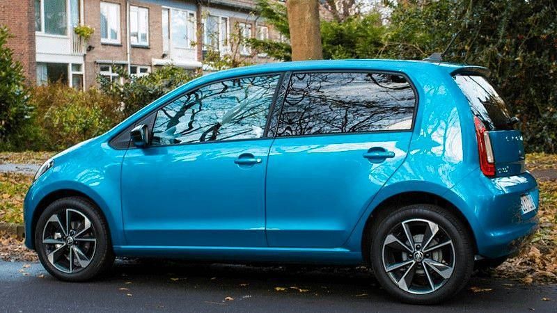 Blau Gebraucht 2020 Skoda Citigo-e IV Style Kleinwagen | 11.300 € (Fairer Preis) - Bild 1/3