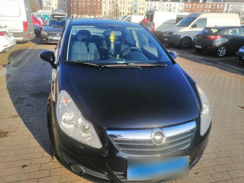 Gebraucht Opel Corsa 80 PS (58 kW) 2007 Schwarz Kleinwagen