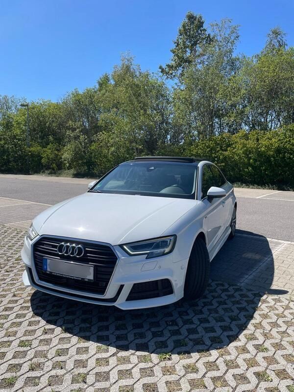 Weiß Gebraucht 2017 Audi A3 S-Line Limousine | 18.499 € (Fairer Preis) - Bild 1/4