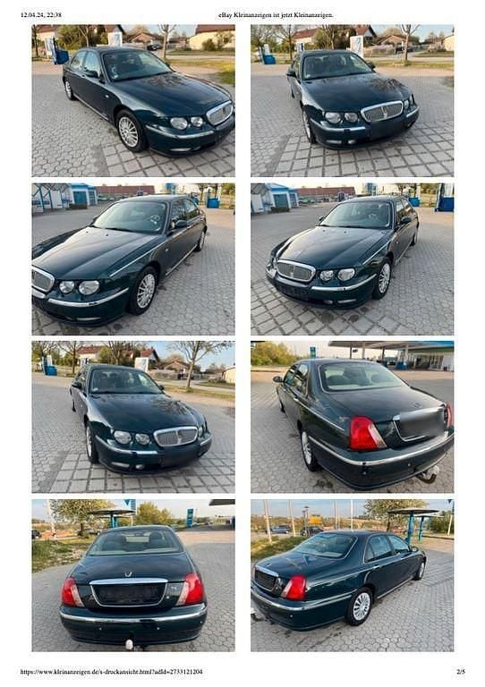 Gebraucht Rover 75 150 PS (110 kW) 2001 Grün Limousine