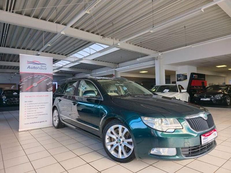 Gebraucht Skoda Superb Elegance 260 PS (191 kW) 2011 Grün Kombi