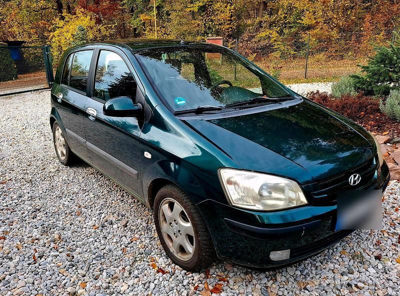 Grün Gebraucht 2002 Hyundai Getz Kleinwagen | 1.450 € - Bild 1/4