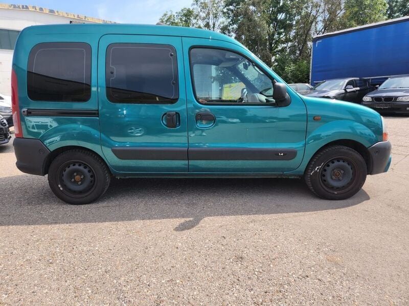 Gebraucht Renault Kangoo Expression 75 PS (55 kW) 2003 Grün Van / Kleinbus